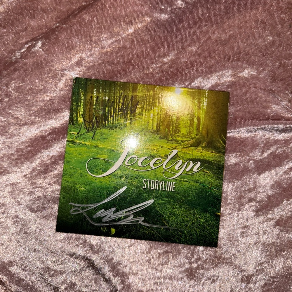 Signed Jocelyn Storyline Album band
